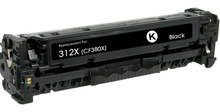 Charger l'image dans la galerie, Cartouche de toner noire compatible HP CF380X (312X)