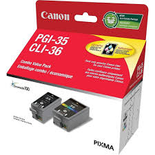 Canon PGI-35/CLI-36 Original Inkjet Ink Cartridge - Black, Color Pack - Inkjet