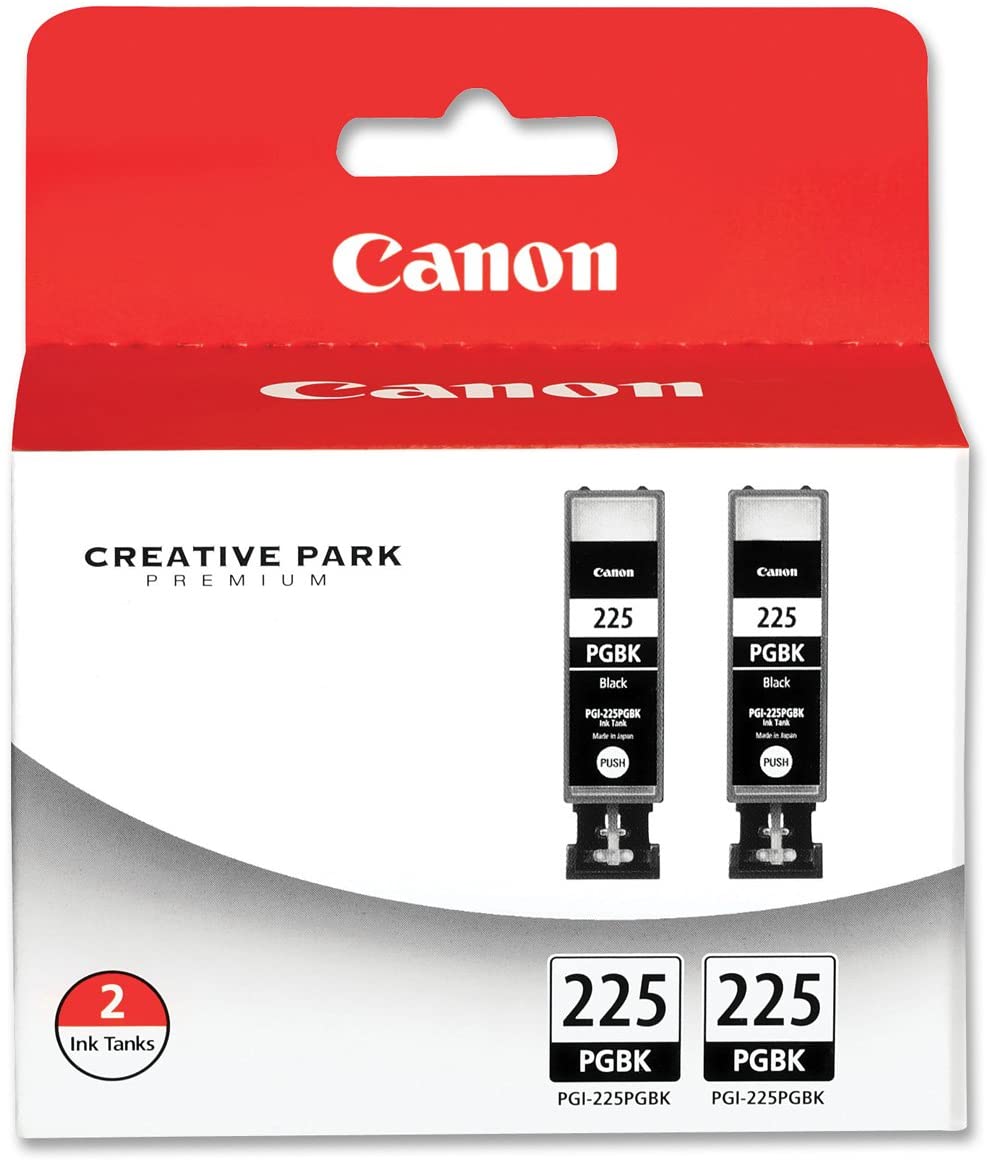 Canon PGI-225 Original Inkjet Ink Cartridge - Black - 2 / Pack