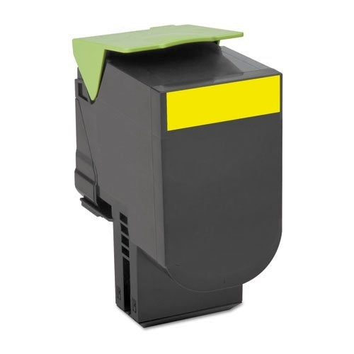 Lexmark 70C1HY0 (701HY) Yellow Compatible Toner Cartridge