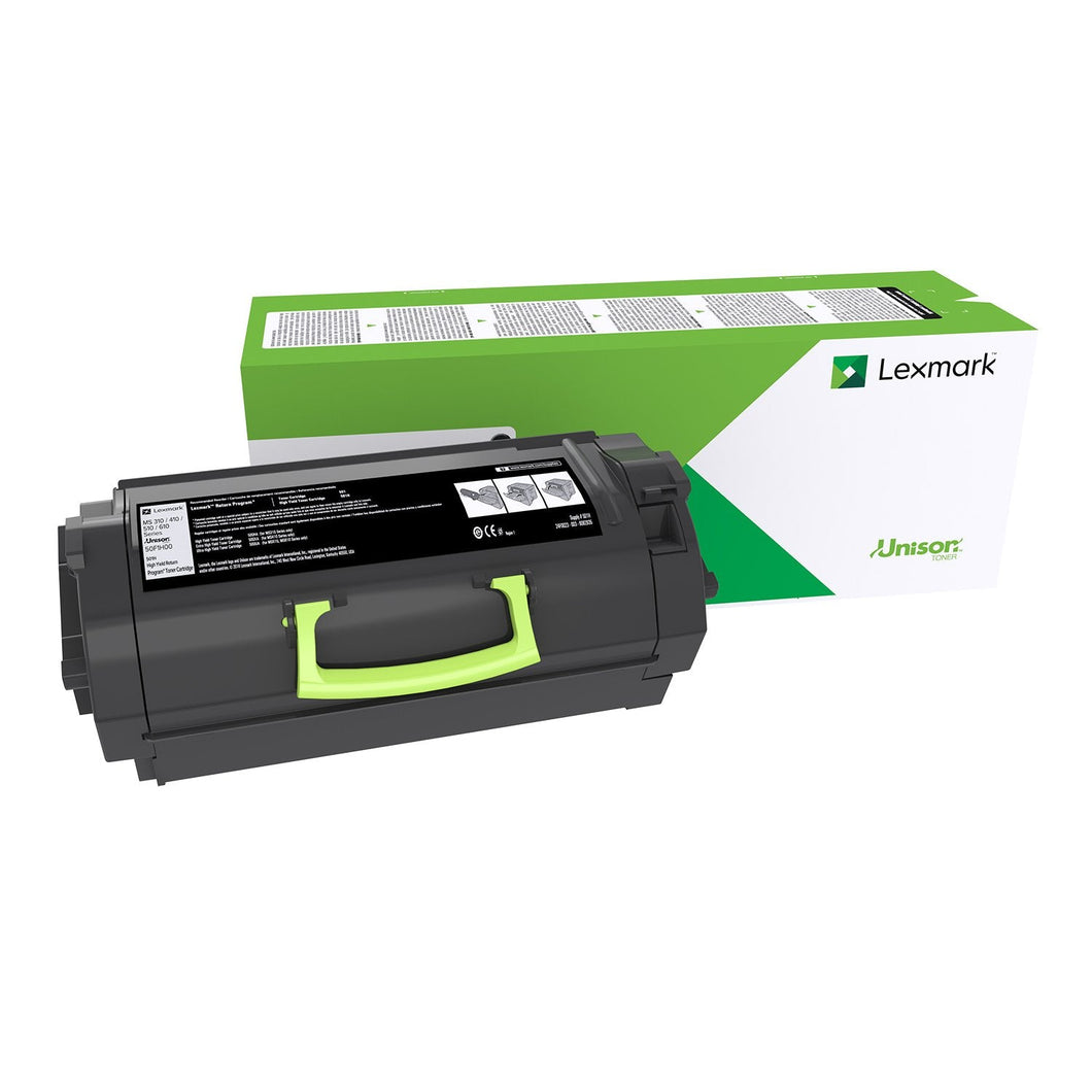 Lexmark 58D1H0E High Yield Toner Cartridge