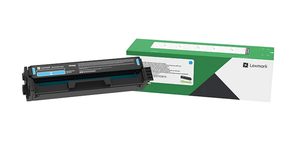 Lexmark 78C10C0  nison Original Standard Yield Laser Toner Cartridge - Cyan