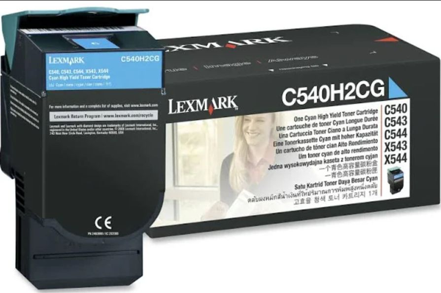 C540H2CG CYAN HIGH YIELD TONER CART