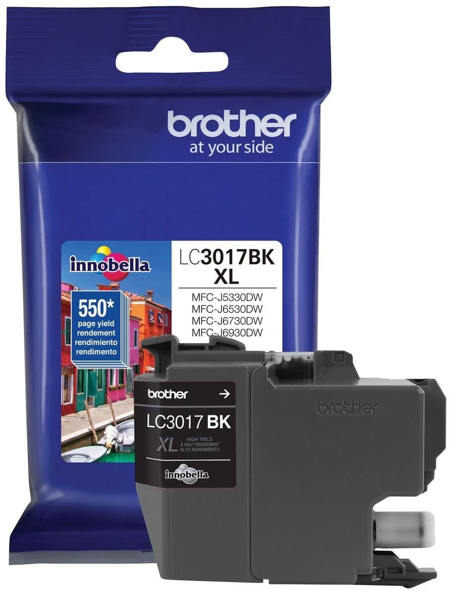 Brother LC3017BK Original Black Ink Cartridge High Yield