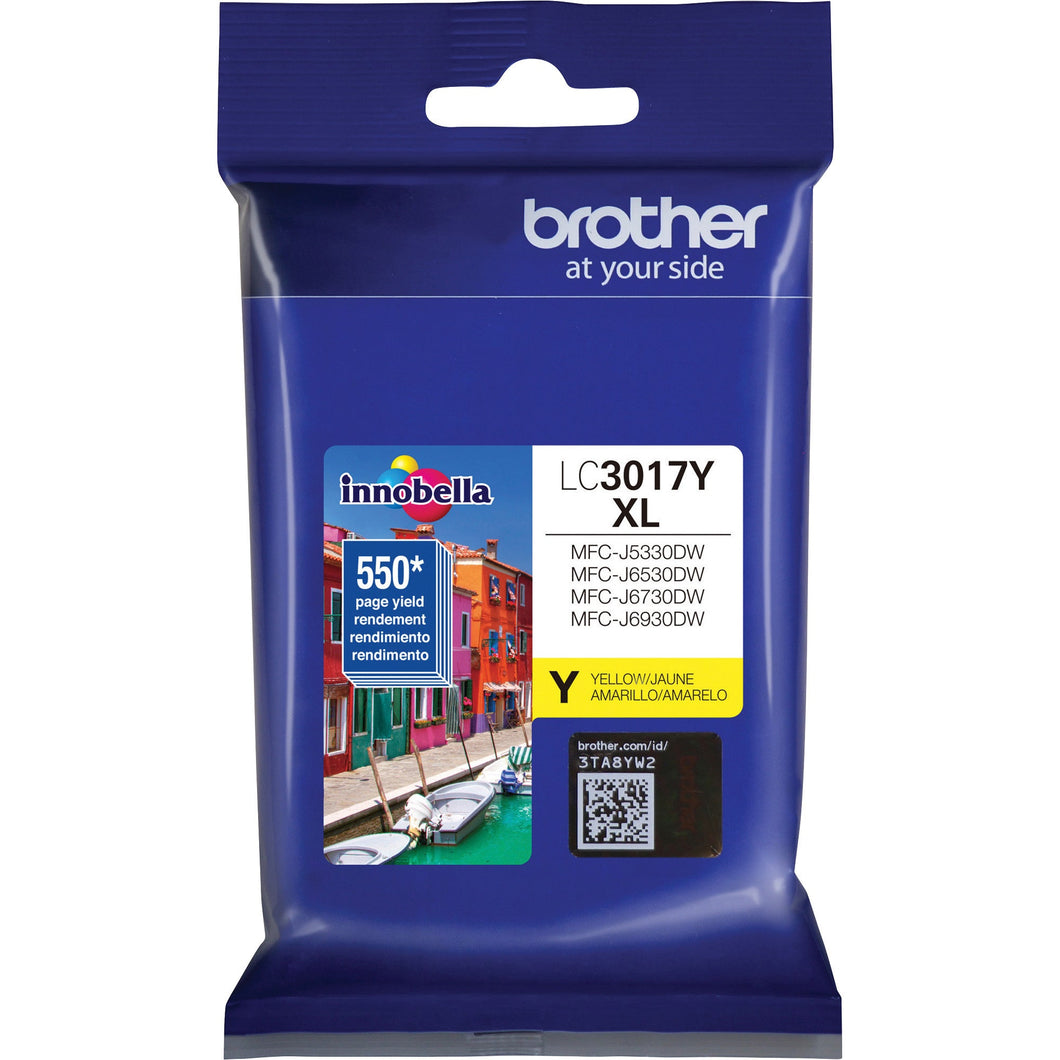 Brother LC3017Y Original Yellow Ink Cartridge High Yield
