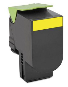 Lexmark 80C1HY0 (801HY) Yellow Compatible Toner Cartridge