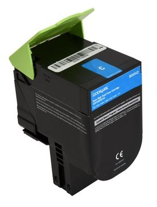 Lexmark 80C1HC0 (801HC) Cyan Compatible Toner Cartridge