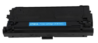Cartouche de toner compatible cyan HP CF361A (508A)