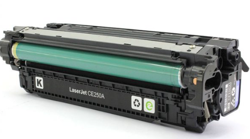 Cartouche de toner noire compatible HP CE250A (504A)