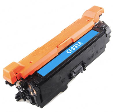 HP CF331A (654A) Cyan Compatible Toner Cartridge