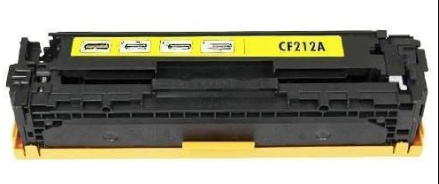 Cartouche de toner compatible jaune HP CF212A (131A)