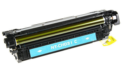 Cartouche de toner compatible cyan HP CF031A (646A)
