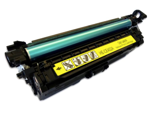 Cartouche de toner compatible jaune HP CE402A (507A)