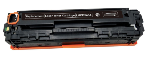 Cartouche de toner compatible universelle HP CB540A (125A), CF210X, CE320A