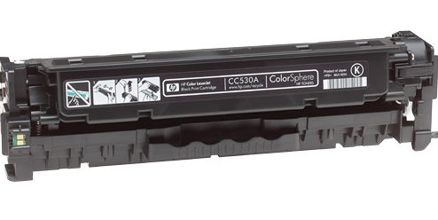 Cartouche de toner noire compatible HP CC530A (304A)