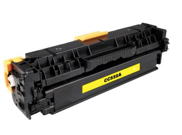 Cartouche de toner compatible jaune HP CC532A (304A)