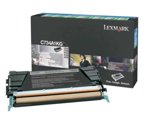 C734A1KG BLACK RETURN PROGRAM TONER CARTRIDGE
