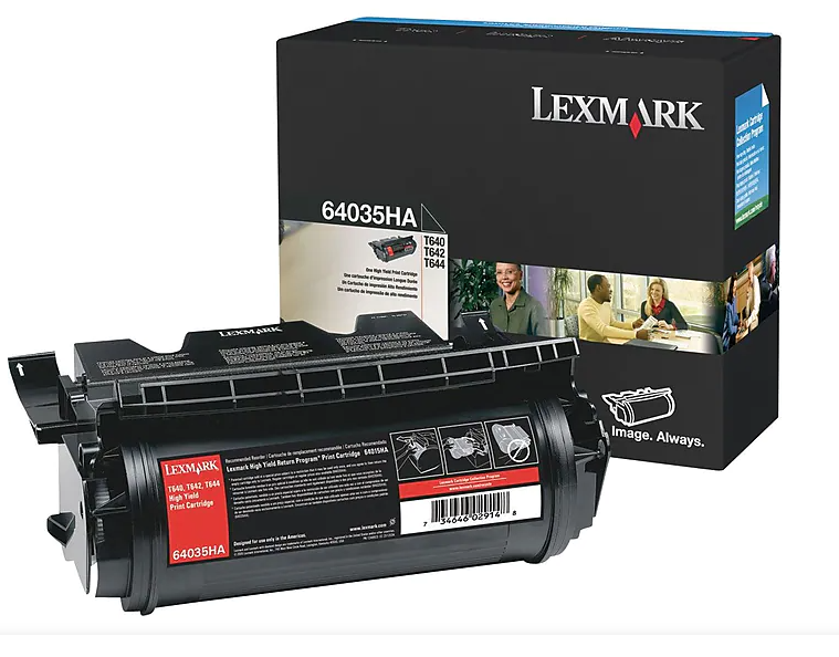 LEXMARK 64035HA BLACK HIGH YIELD TONER CARTRIDGE