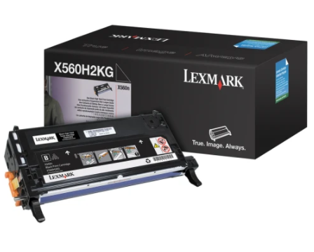 X560H2KG BLACK HIGH TONER CARTRIDGE 10K