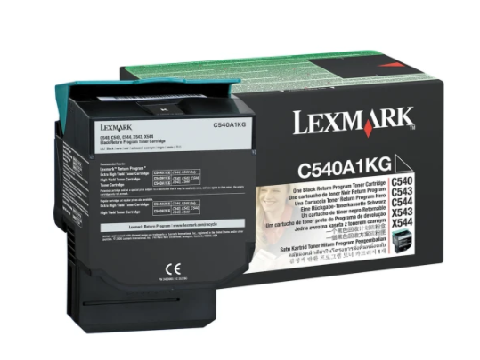 C540A1KG BLACK RETURN PROGRAM TONER