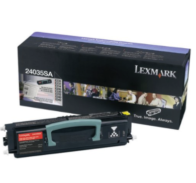Cartouche de toner noire originale Lexmark 24035SA