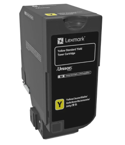 TONER JAUNE À RENDEMENT STANDARD 74C0S40