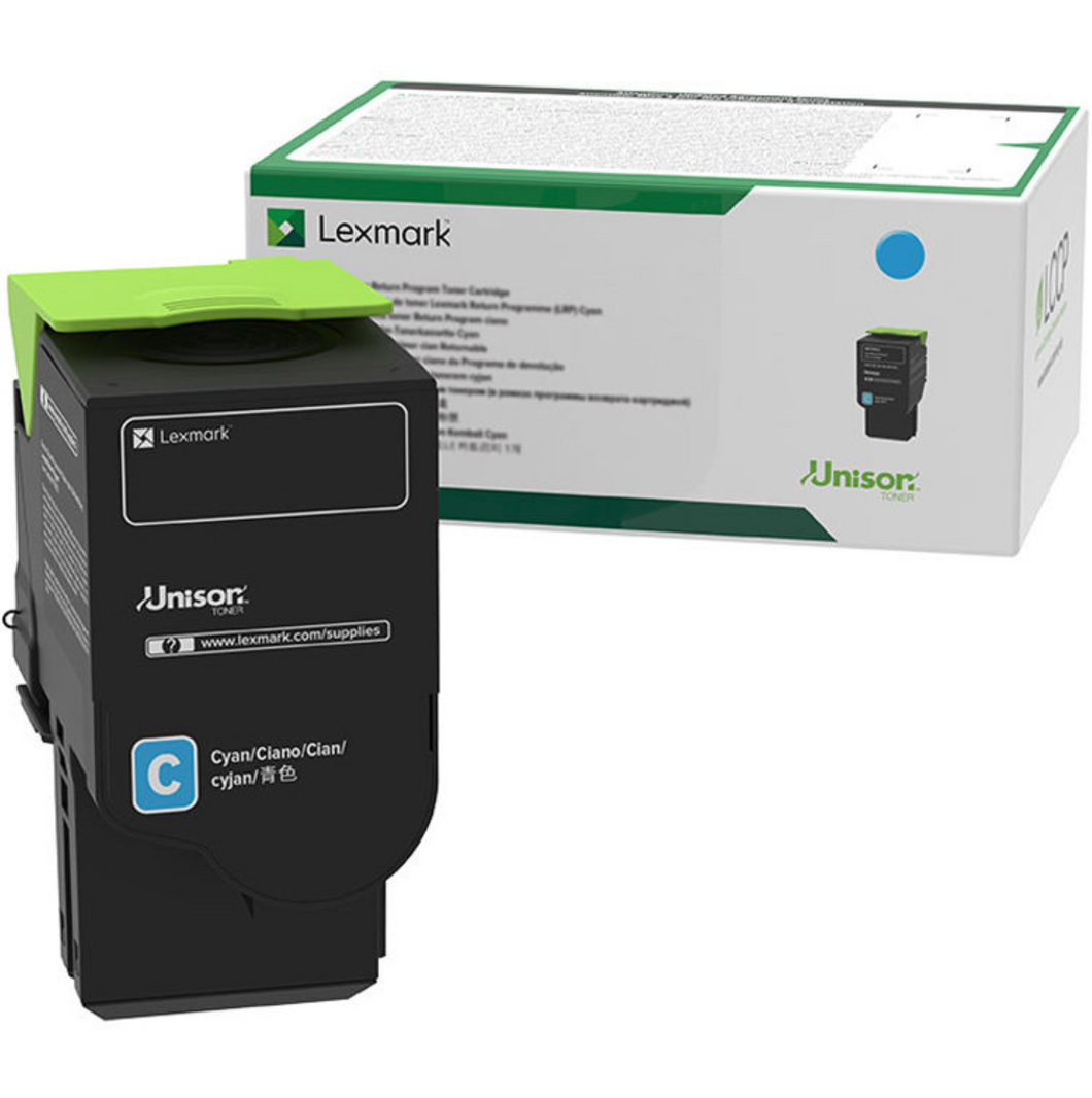 LEXMARK 70C10C0 CYAN RETURN PROGRAM TONER