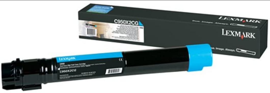 CYAN TONER CARTRIDGE C950X2CG