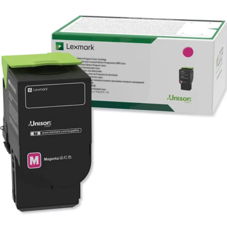Lexmark 78C10M0 Unison Original Standard Yield Laser Toner Cartridge - Magenta