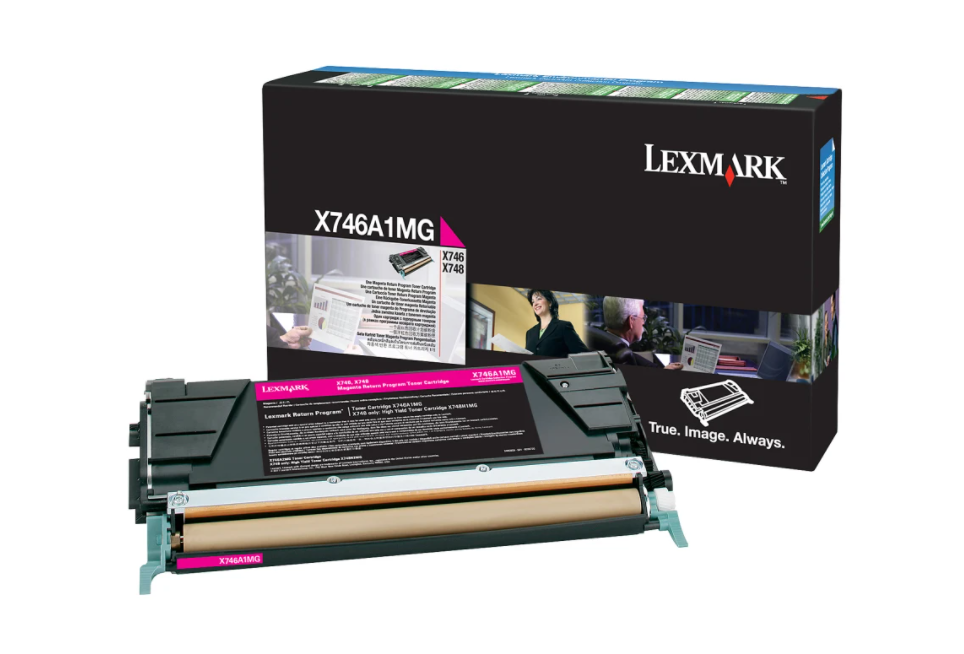 MAGENTA RETURN PGM TONER X746A1MG