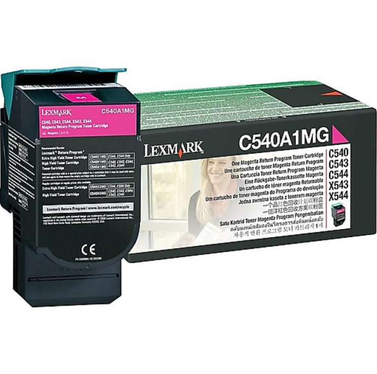 MAGENTA RETURN PROGRAM TONER C540A1MG