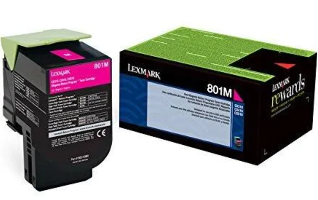 MAGENTA RETURN PROGRAM TONER 80C10M0