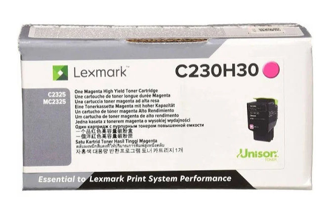 MAGENTA TONER CARTRIDGE C230H30