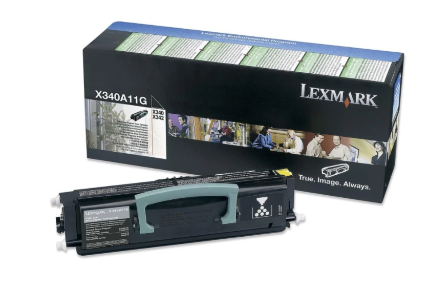 RETURN PROGRAM TONER CARTRIDGE X340A11G