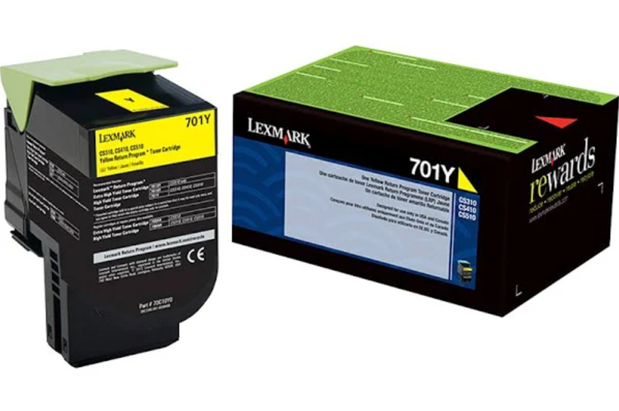 YELLOW RETURN PROGRAM TONER 70C10Y0