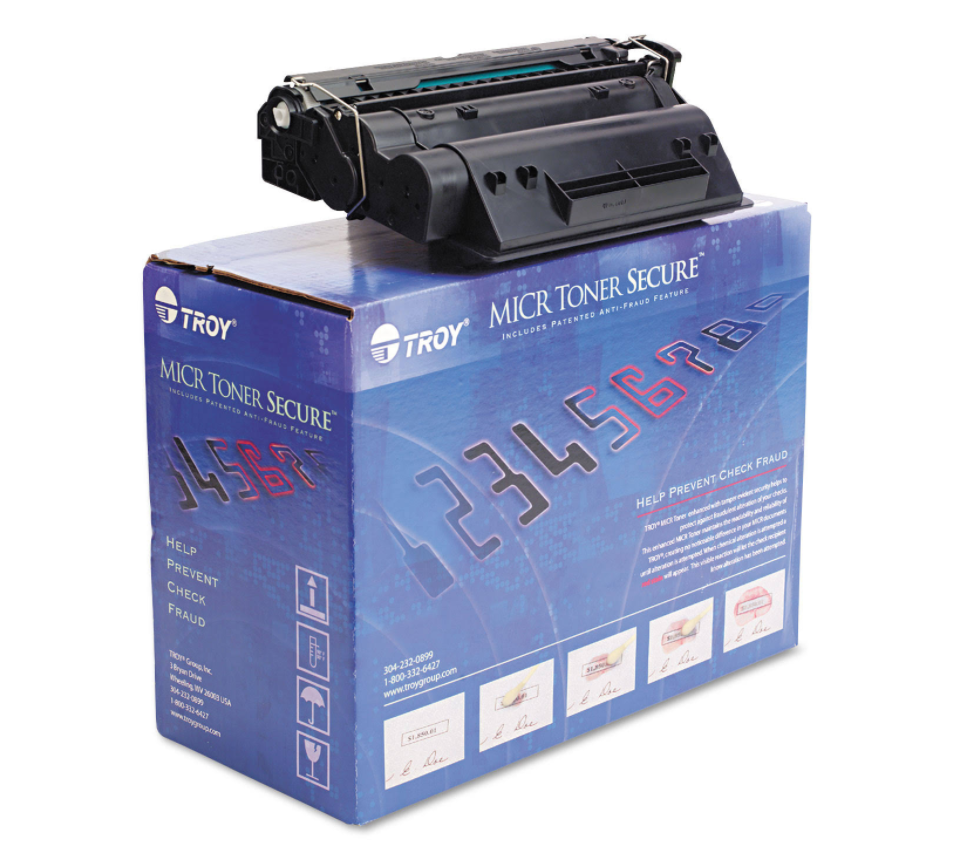 Cartouche de toner sécurisée TROY MICR de haute qualité à utiliser avec le TROY MICR 3005 et