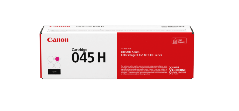 Canon 045 Original High Yield Laser Toner Cartridge - Magenta