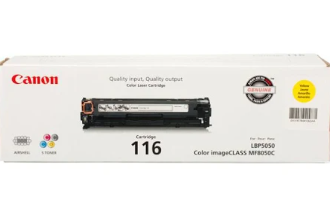 CARTOUCHE 116 JAUNE POUR 1977B001 