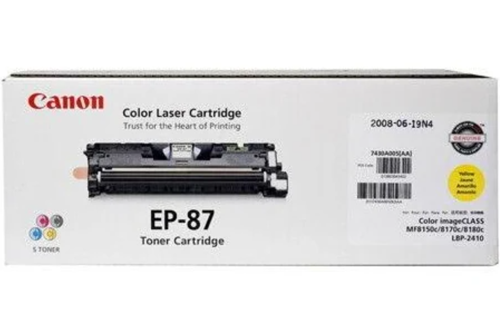 EP-87 Y CARTOUCHE DE TONER JAUNE 