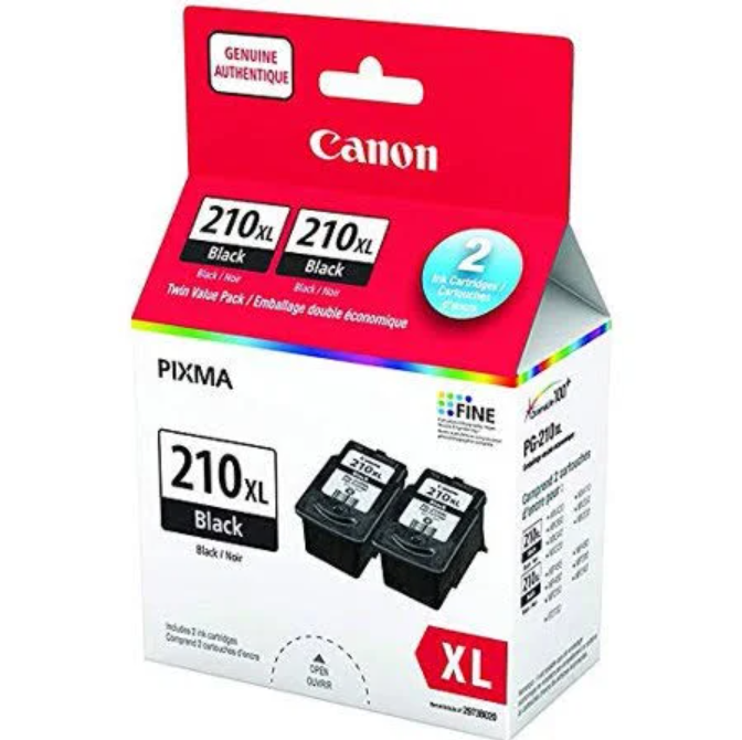 PG-210XL TWIN BLACK INK