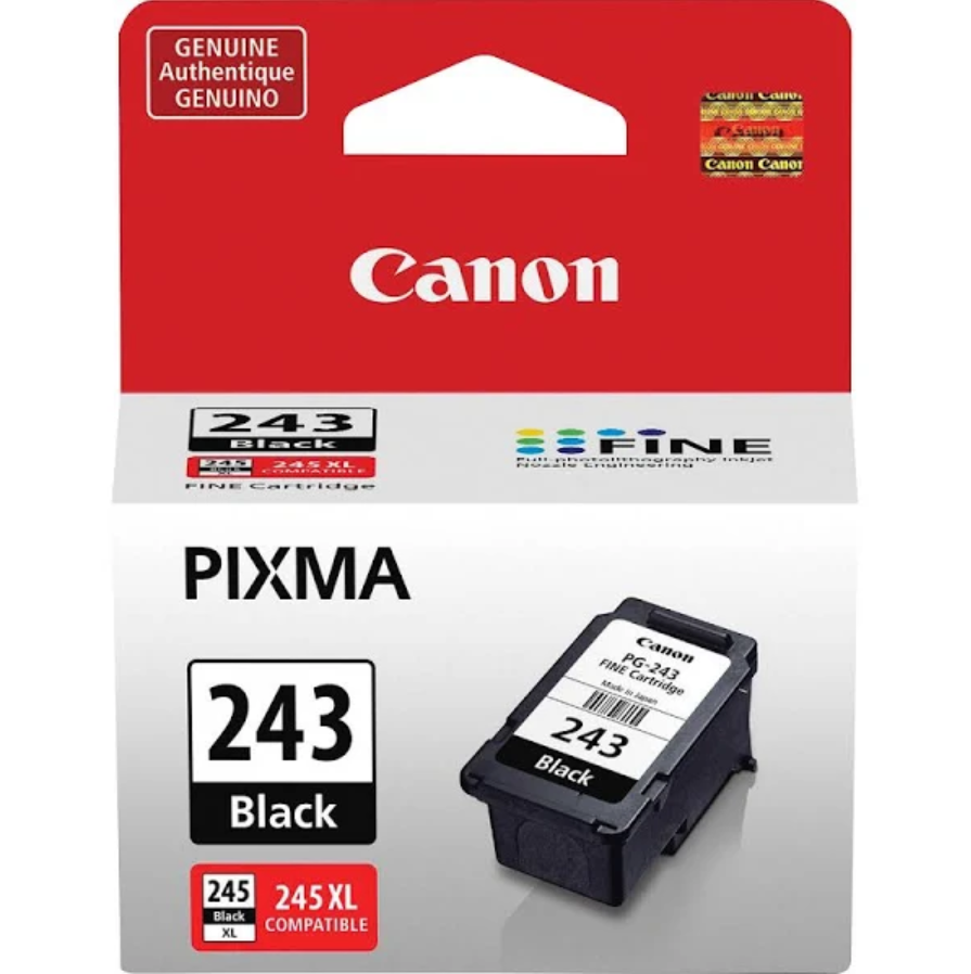 CANON PG-243 BLACK INK CARTRIDGE