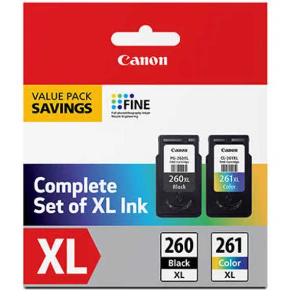 Canon PG-260XL / CL-261 Original Inkjet Ink Cartridge