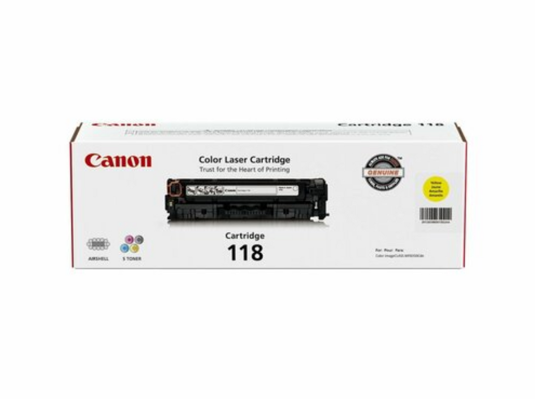 CARTOUCHE TONER JAUNE 118 