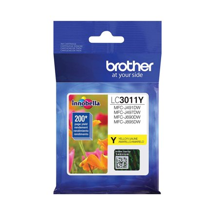 Brother YELLOW INK CARTRIDGE LC3011Y Original