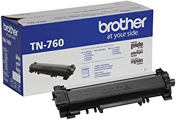 Brother TN760 Original Black Toner Cartridge High Yield